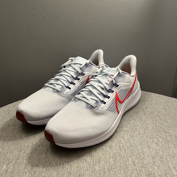 Nike Other - Nike Air Zoom Pegasus 39 Grey Bright Crimson Men's Shoe Size 9.5 DH4071-007